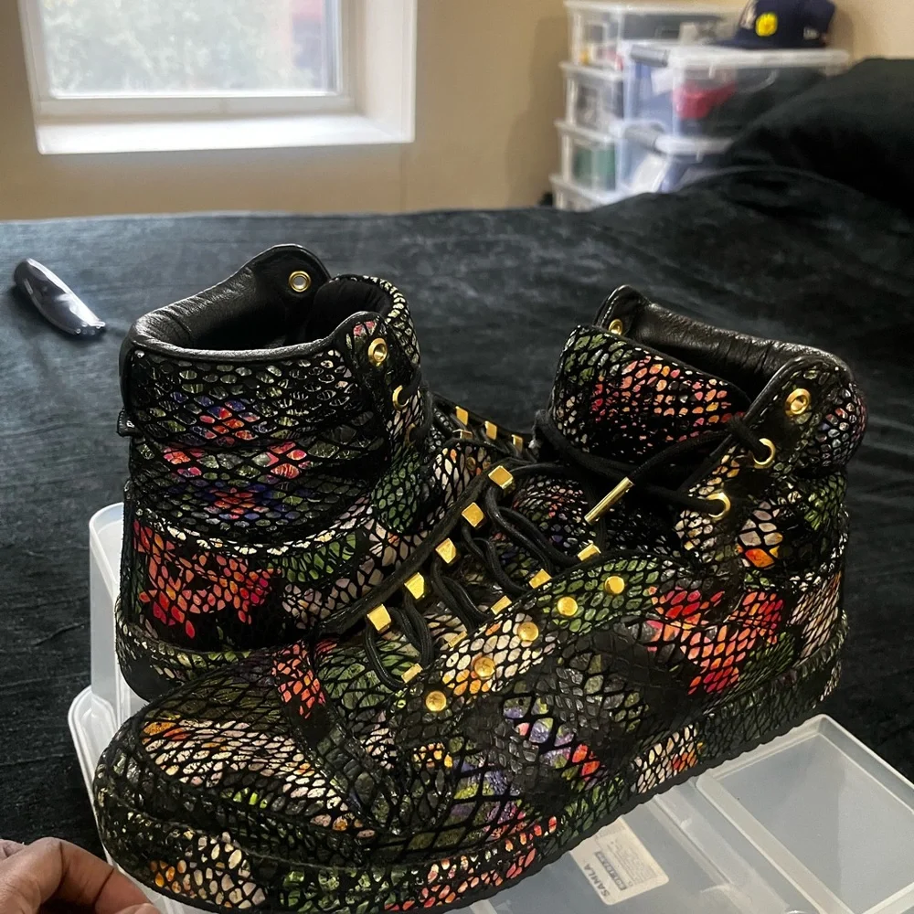 adidas Multicolor High-Top Sneakers - Picture 2 of 5